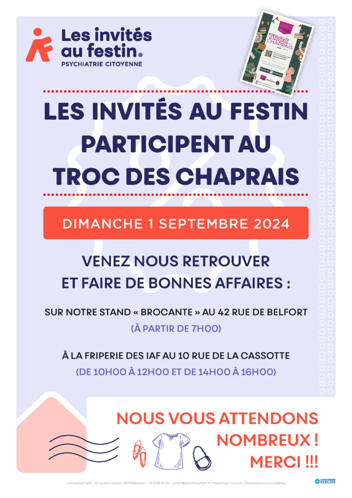 Participation des IAF au Troc des Chaprais !​